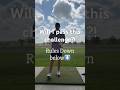 Challenge with my 7 iron. Read description for rules! #golf #faith