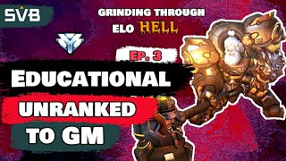 Part Three | Grinding Through ELO Hell | REIN ONLY Educational Unranked to GM
In part three of the Educational Unranked to GM Rein Only series, I wanted to show you guys the honest truth about grinding in ladder on Reinhardt - its brutal! It can quite often be unrewarding playing on your own (so always queue with people) and games can become a slog. So hopefully, you will feel better about your own games after seeing mine! Timestamps:
00:38 - Rein Tips, What To Do After Shatter
02:05 - Rein Tips, Following Up a Grav
03:54 - The Reinhardt Experience
05:50 - My Games
My Merch: https://teespring.com/stores/svbs-store
Patreon (Who Get Discounts and Free Gear): https://www.patreon.com/svb.
Twitch: https://www.twitch.tv/owsvb.
Twitter: https://twitter.com/OW_SVB.
Discord server: https://discord.gg/ftRV8bg. Join me! Part Three | Grinding Through ELO Hell | REIN ONLY Educational Unranked to GM