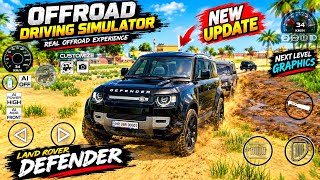🔥 Offroad Driving Simulator New Update | Land Rover Defender 4x4 Gameplay 🚙💨 screenshot 5