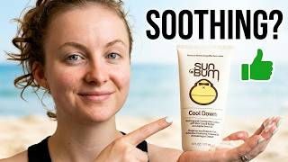 Soothe Sunburned Skin FAST: Sun Bum Cool Down Honest Review