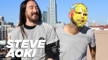 Josser Gets Caked By Steve Aoki