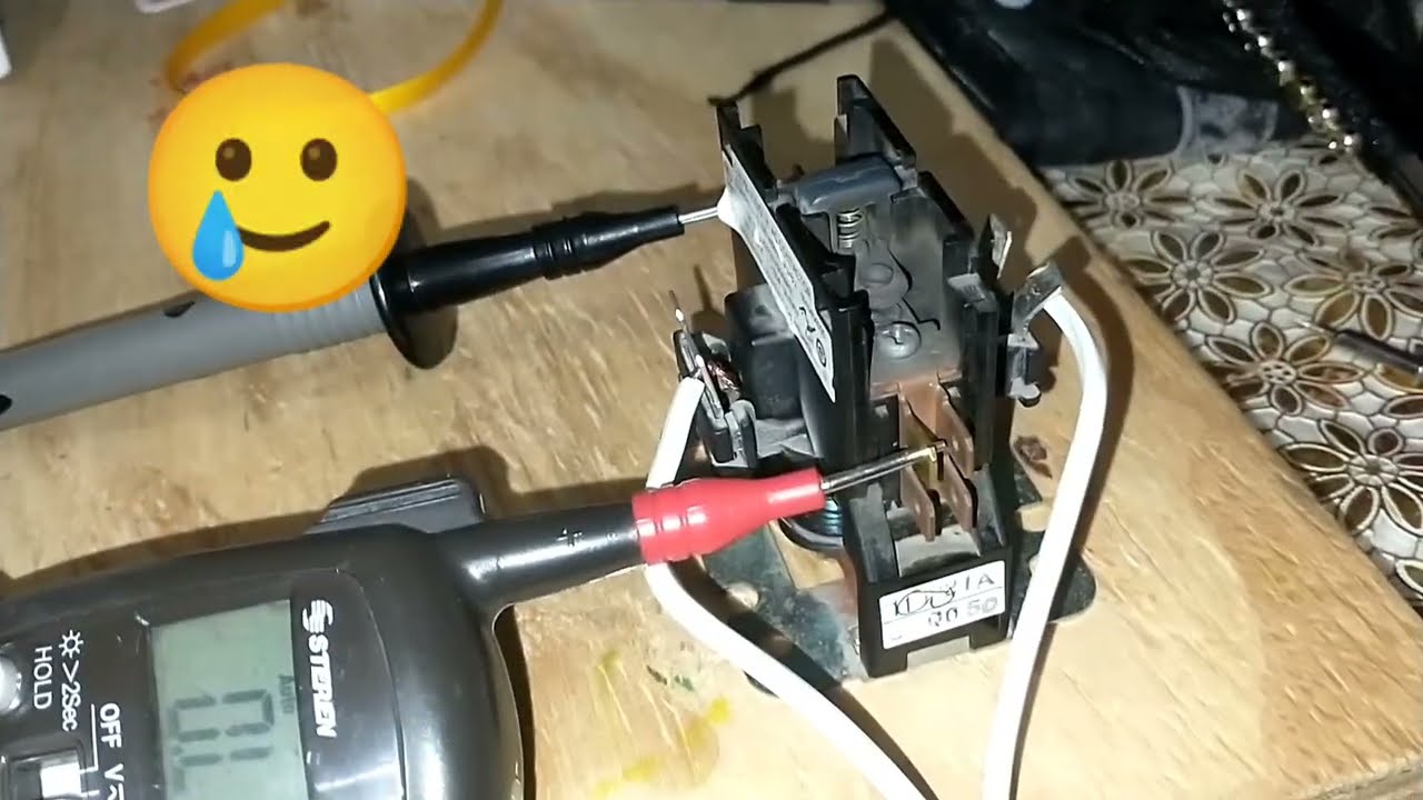 como probar contactores de aires acondicionados
