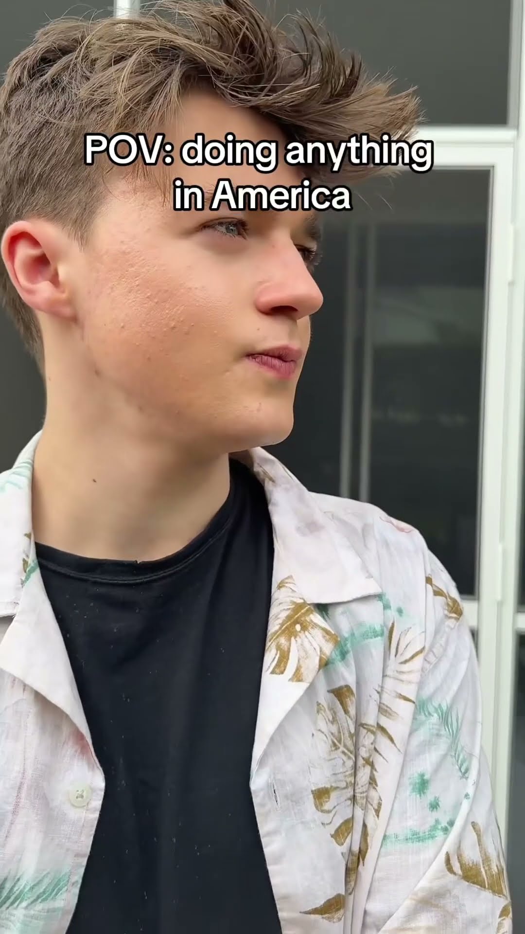 Doing Anything in America be like…      @Onevilage