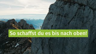 Mit Der Richtigen Technik Am Klettersteig Kraft Sparen Pausieren, Plan B, Fehler Vermeiden