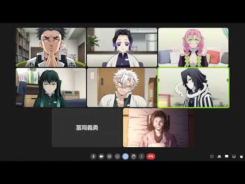 If the Hashira Meeting was held remotely