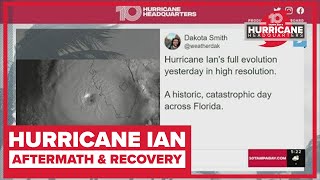 IMAGES: Hurricane Ian time lapsed from space