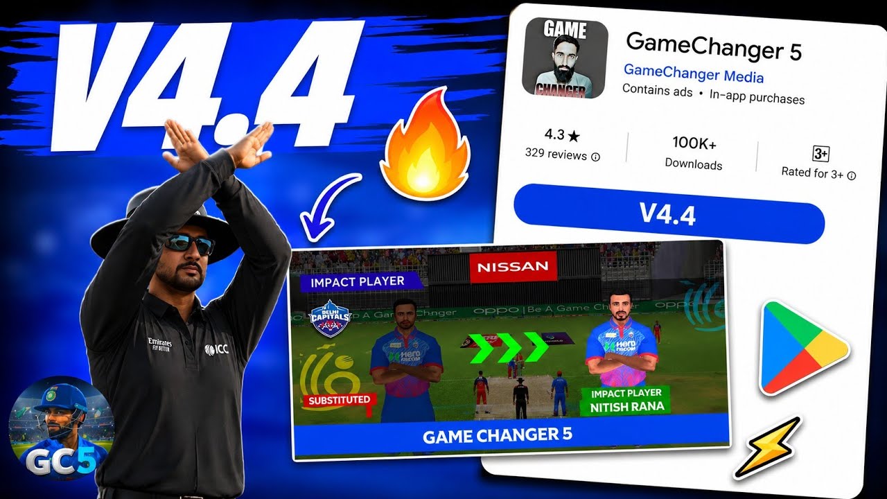 【As cchan】シャープアイ GAME CHANGER 5'10' Game Changer 5 V4.4 Update With Impact Player & SUPER Over Feature