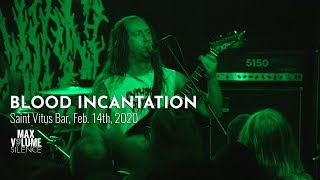 BLOOD INCANTATION live at Saint Vitus Bar, Feb, 14th, 2020 (FULL SET)