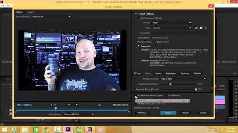 How to export from adobe premiere pro cc 2015