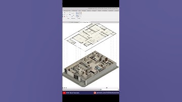 Revit Presentation Tutorial | 3D Floor Plan Rendering #revit #revittutorials #enscape