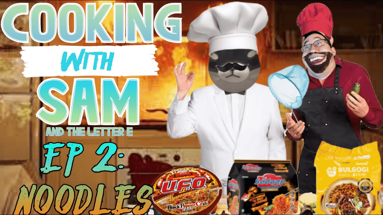 Having a Noodle Mukbang | Cooking With Sam Episode 2: Cooking Noodles