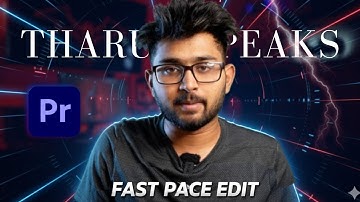 Fast pace edit Assignment 2 @TharunSpeaks #cohort11