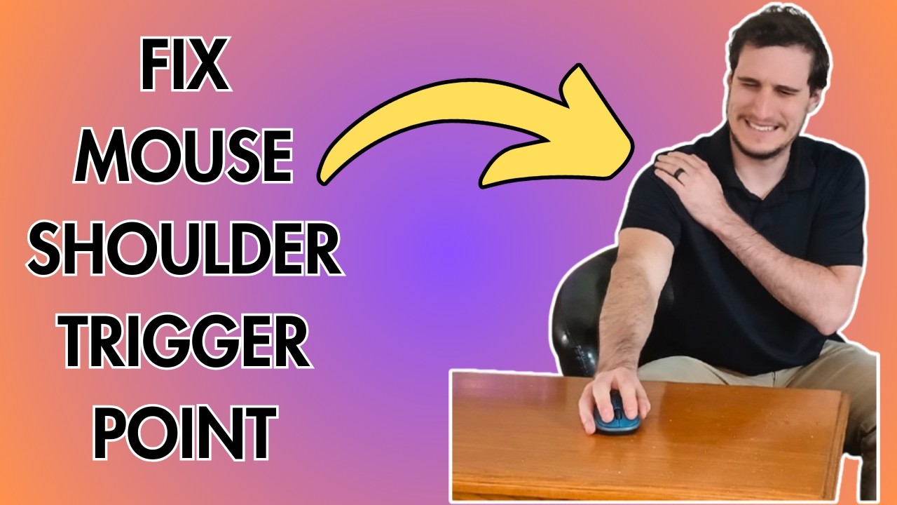 How To Fix Mouse Shoulder Trigger Point Pain - YouTube