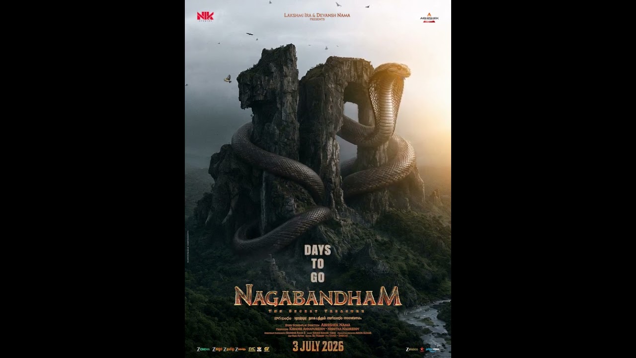 10 DAYS TO FOR NAGABANDHAM | Virat Karrna | Nabha Natesh | Abhishek Nama | #YTShorts