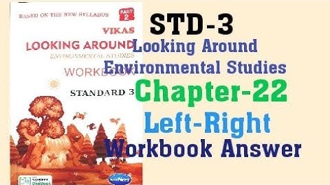 3rd STD Environmental Studies Looking Around Chapter 22 Left-Right Semester 2 Workbook Answer
