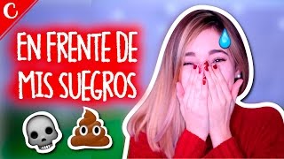 Me hice popis en frente de mis suegros  TRÁGAME TIERRA #StoryTime | Kika Nieto