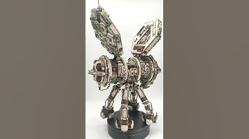 Building X10 RELAY – The Comm Hub Bot 📡⚙️ #scratchbuild #diyrobot #kitbash #builtfromtrash