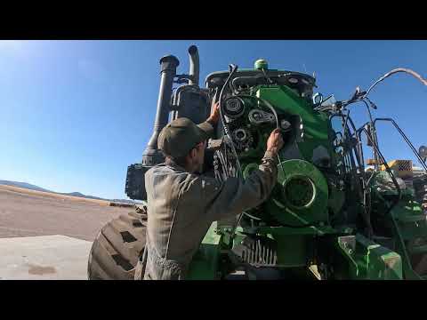 John Deere 9570Rt reassembly