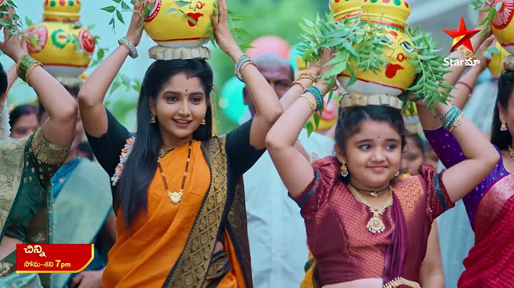 Chinni - Promo | 25th July 2024 | Star Maa Serials | Mon-Sat at 7 pm | Star Maa