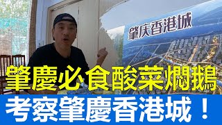 【灣區博士沈永年|疫行大灣區】肇慶必食酸菜燜鵝|考察肇慶香港城!
