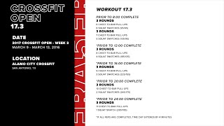 Mat Fraser's CrossFit Open Workout 17.3 | FRASER FILES