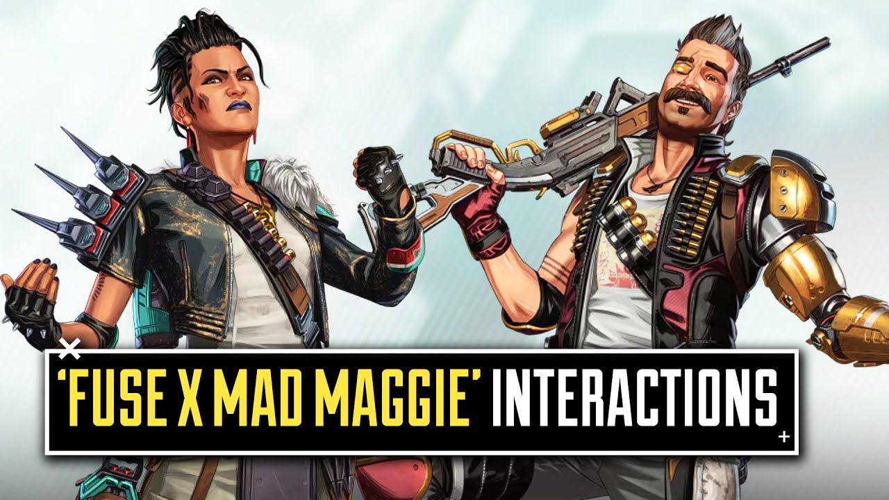 *NEW* FUSE and MAD MAGGIE 🔥 Interaction Voicelines - Apex Legends Season 26