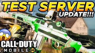 Cod Mobile New Test Server Update News