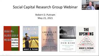 Prof. Robert Putnam: A reflection on 30 years of social capital research and “The upswing”