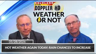 Hot weather again today; Rain chances to increase | Weather or Not