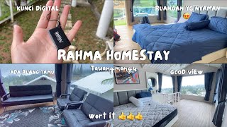 Rahma Homestay Resto n Caffe Tawangmangu 2022 - Bobo Nyaman Berkat Isi Kamar Bermerek semua😍😍