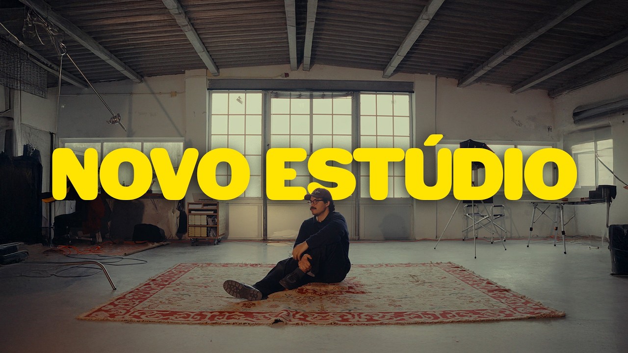 Construí o meu estúdio criativo dos sonhos