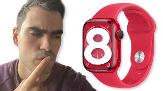 RED Apple watch Series 8 Unboxing