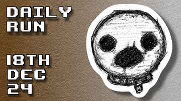 The Binding of Isaac | Daily Run 18th Dec 2024 (Rank: 3️⃣🥉)