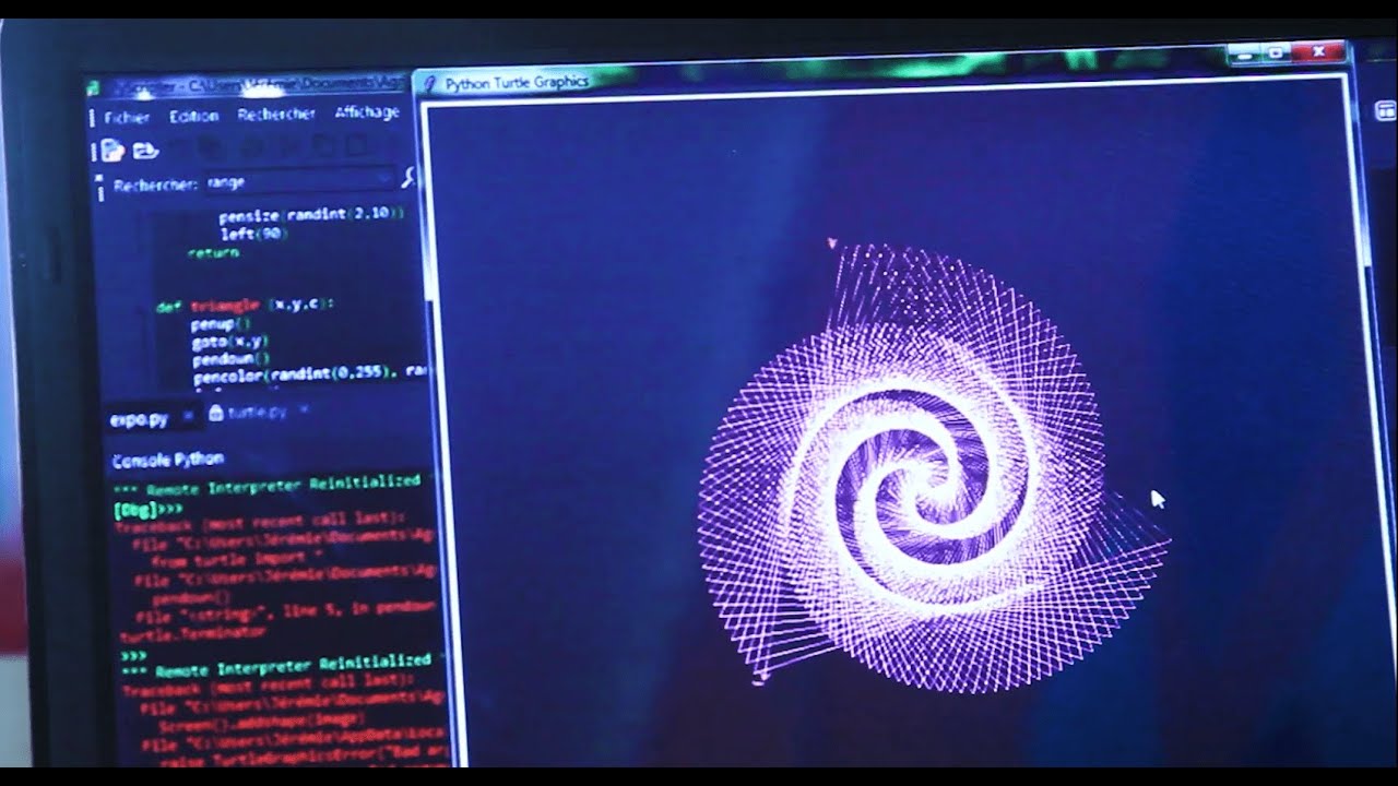 Exposition "Python, Vera et nous" au lycée agricole de Bonnefont - YouTube
