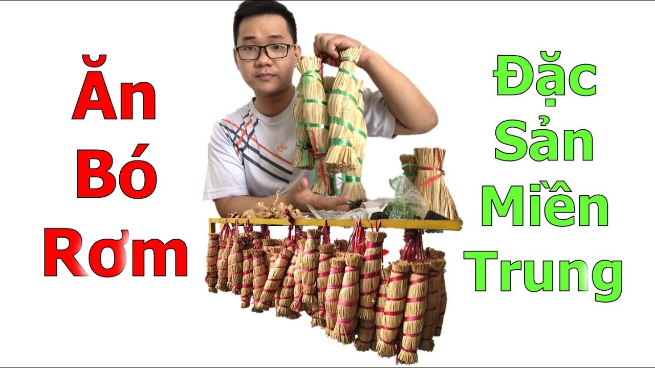Ăn Bó Rơm Tré - Đặc Sản Bình Định | Ẩm Thực Miền Trung - YouTube