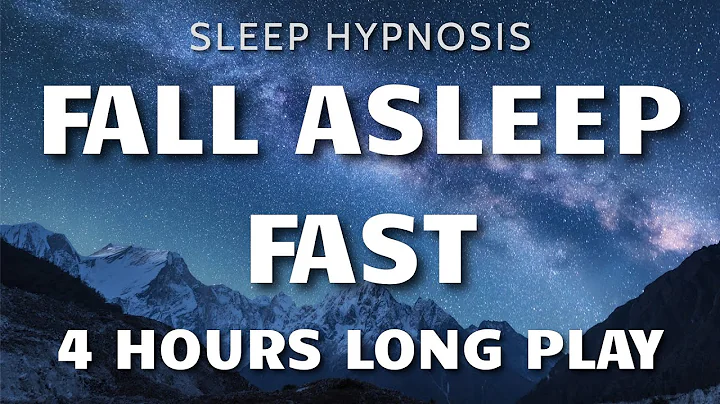 Sleep Hypnosis Fall Asleep Fast 4 HOURS Long Play - Sleep Talk Down, Sleep Meditation