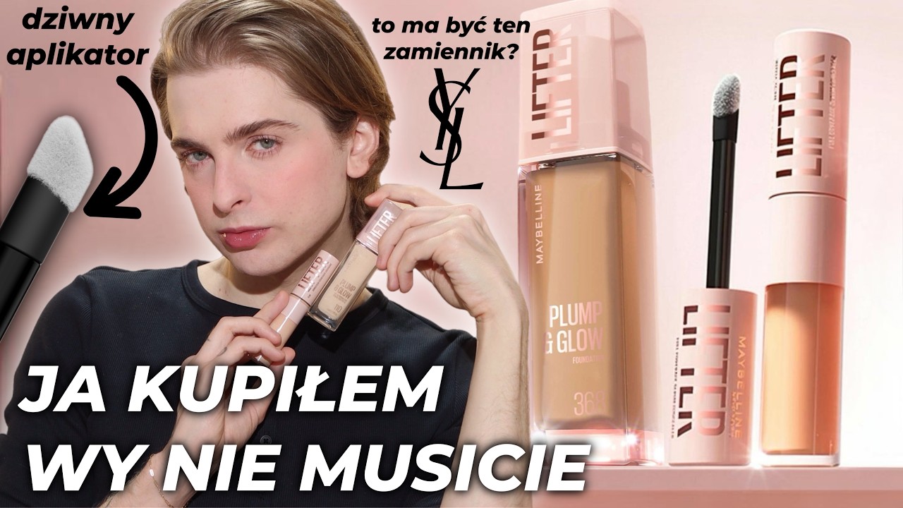 Podkład i korektor LIFTER od Maybelline | To ma być ten zamiennik YSL?