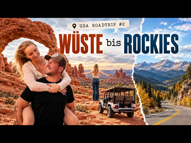USA ROADTRIP Teil 2 – Von der Wüste Utahs bis in die Rocky Mountains