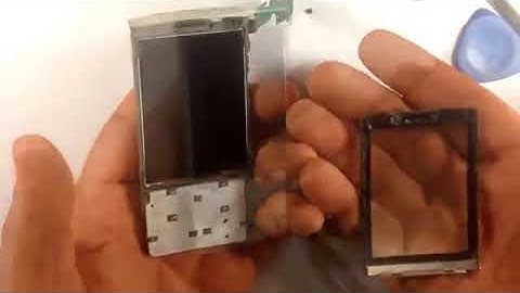 How to Change Touch Screen   Nokia X3 Touch and Type   X3 02