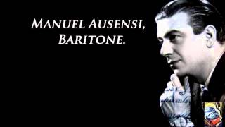 Manuel Ausensi. Maria la O. Ernesto Lecuona.