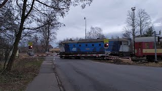 4K Železniční Přejezdy P2670 P10354 Ul. Mladežnicka Czech Level Crossing 2020