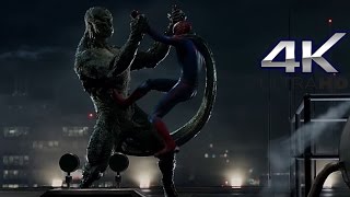 Spider Man Vs Lizard, Final Fight. The Amazing Spider Man 2012. 4K Ultra Hd .