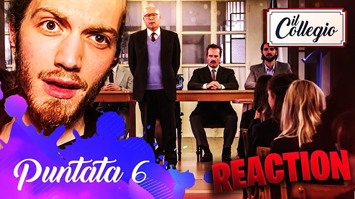 IL COLLEGIO 4 EPISODIO FINALE:  REACTION *MASSEIANA*