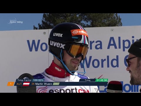 Martin Wuerz | Slalom Standing Day 5 | World Para Alpine World Cup | La Molina 2019