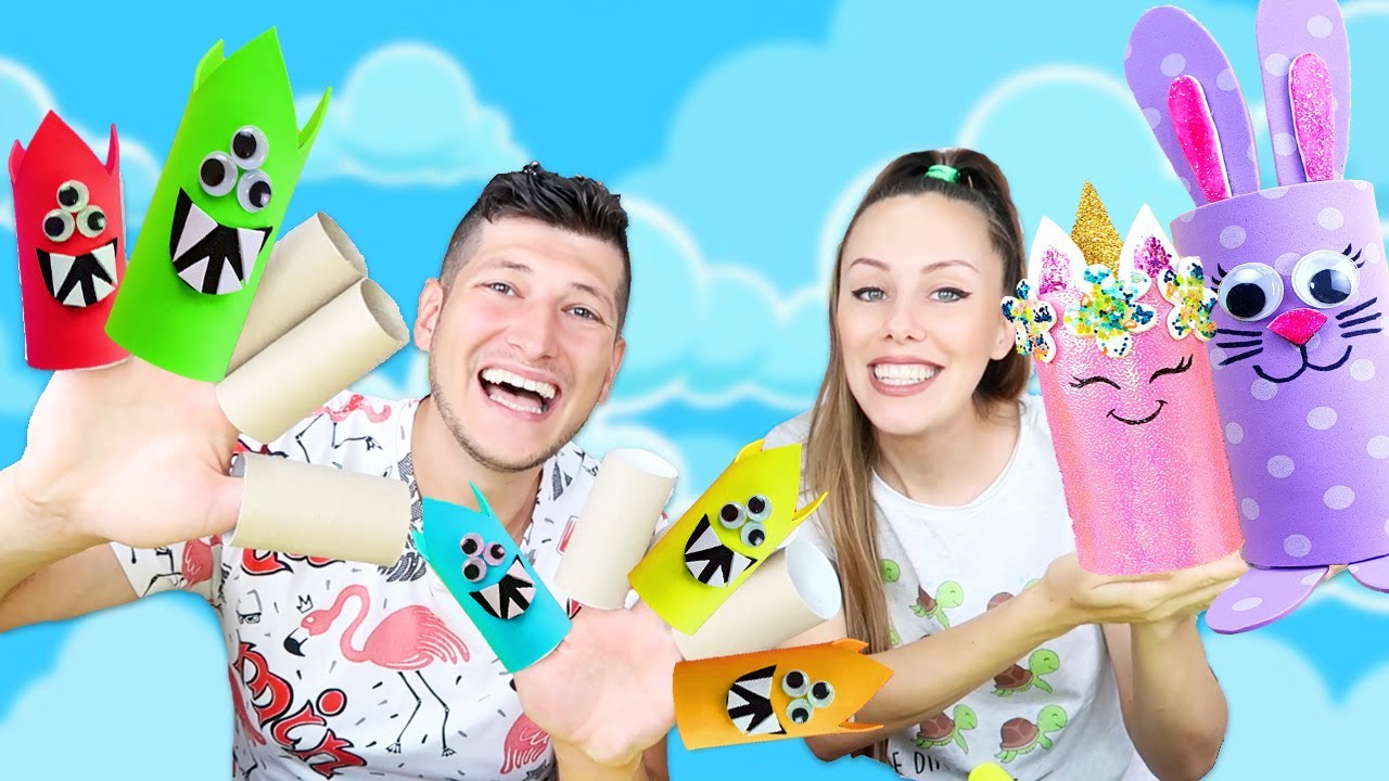 PRAVIMO ŽIVOTINJE OD ROLNI KARTONA  ❤ JUNIOR