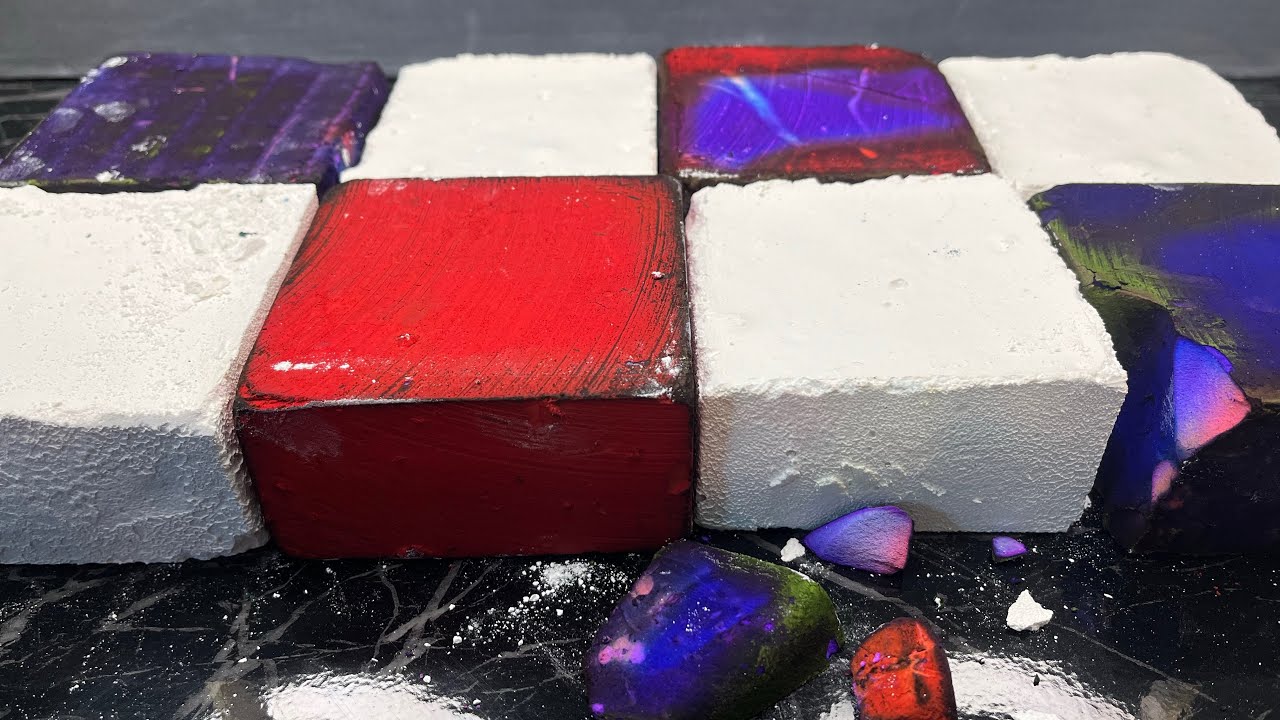 Multi-Colored Gym Chalk & PJ Reforms ASMR **Powder View** - YouTube