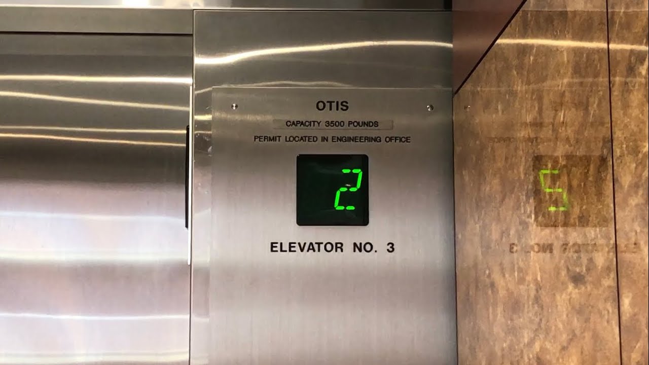 Otis Traction Scenic Elevators 2/3 at Ka’anapali Beach Club Hotel, Maui HI