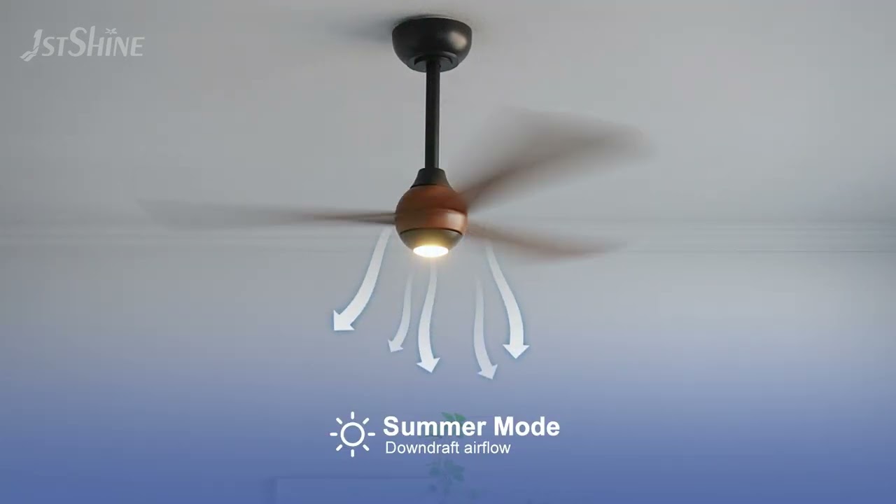 42 Inch DC Motor Ceiling Fan With Spotlight