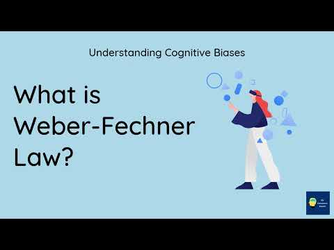 Video: Ví dụ về Định luật Weber trong tâm lý học là gì?
