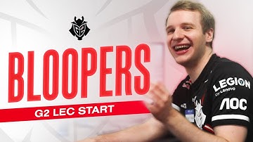 JANKOS MISSES HIS LINE | G2 LEC 2021 Start Bloopers